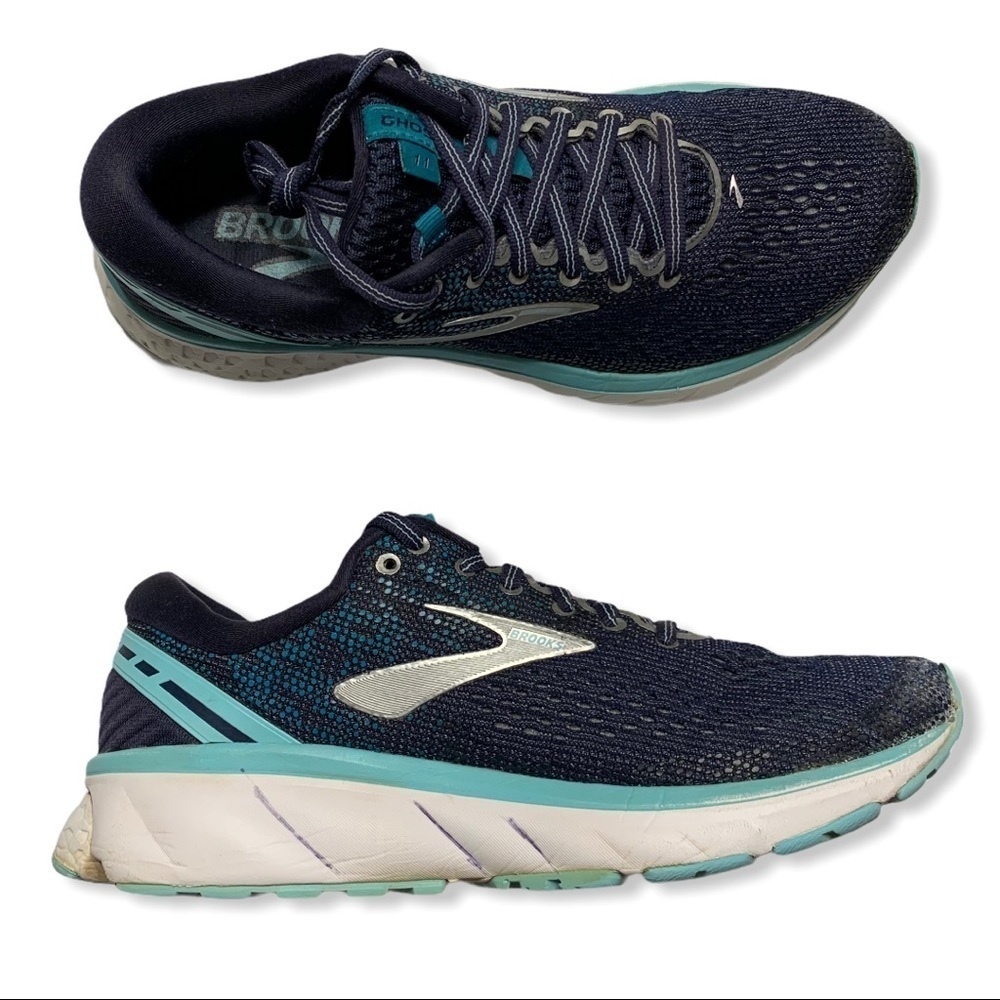 Brooks Ghost 11 Neutral Support Running Shoes Size 7.5 - Picture 10 of 14